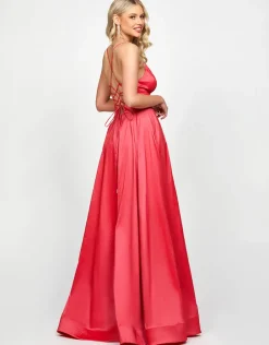 Formal / Prom Dresses | Gowns / Ballgowns<Bariano LOLA STRAPPY BACK GOWN B73D34L