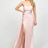 Formal / Prom Dresses | Maxi Dresses<Bariano LOTTIE STRAPLESS SASH GOWN B73D78L PINK