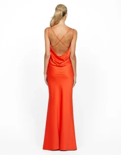 Formal / Prom Dresses | Gowns / Ballgowns<Bariano LOVER DRAPED COWL GOWN B55D28L