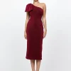 Midi Dresses | All Dresses<Bariano MAGDALINA ONE SHOULDER MIDI BL73D11S