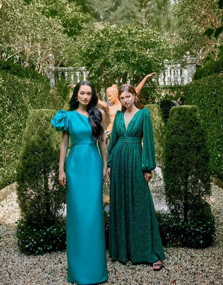 Formal / Prom Dresses | Maxi Dresses<Bariano MARCHESA ONE SHOULDER GOWN B65D18L