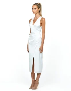 Midi Dresses<Bariano MARILYN HALTER MIDI DRESS BL54D32S