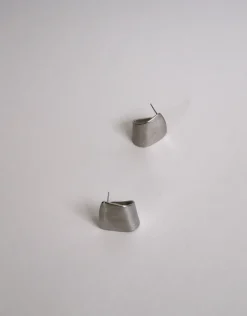Jewellery<Bariano MARISOL SLEEK STUD EARRINGS SILVER
