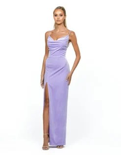 Maxi Dresses<Bariano MAYA COWL MAXI DRESS BL54D06L