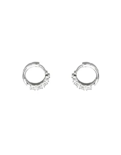 Jewellery<Bariano MILA MINI HOOP EARRINGS SILVER