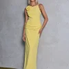 All Dresses | Maxi Dresses<Bariano MIYU HIGH NECK ROSETTE MAXI BL68D52L