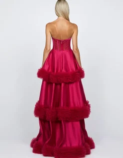 Formal / Prom Dresses | Gowns / Ballgowns<Bariano MULLIGAN STRAPLESS TIERED BALL GOWN B68D06HL
