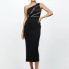 Formal / Prom Dresses | Midi Dresses<Bariano NARA ONE SHOULDER MIDI BL72D68S