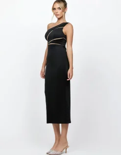 Formal / Prom Dresses | Midi Dresses<Bariano NARA ONE SHOULDER MIDI BL72D68S