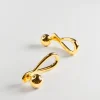 Jewellery<Bariano NATALIE TEARDROP STUD EARRINGS GOLD