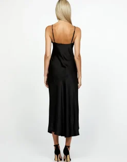 Midi Dresses | All Dresses<Bariano PEITA SATIN COWL NECK MIDI BL67D38S