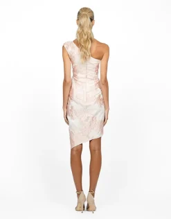 Midi Dresses | Mini Dresses<Bariano POLLY ASYMMETRIC DRESS BL55D07S