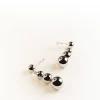 Jewellery<Bariano POPPY BEADS DROP EARRINGS SILVER