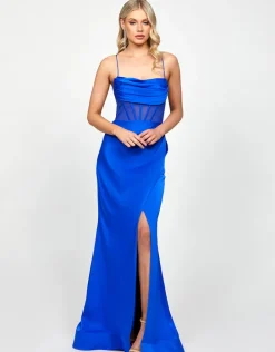 Formal / Prom Dresses | Maxi Dresses<Bariano POSS STRAPLESS CORSET GOWN B73D19L