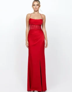Formal / Prom Dresses | Maxi Dresses<Bariano POSS STRAPLESS CORSET GOWN B73D19L