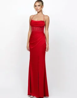 Formal / Prom Dresses | Maxi Dresses<Bariano POSS STRAPLESS CORSET GOWN B73D19L