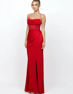 Formal / Prom Dresses | Maxi Dresses<Bariano POSS STRAPLESS CORSET GOWN B73D19L