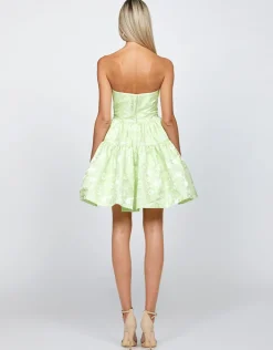 All Dresses | Mini Dresses<Bariano POSY STRAPLESS TIERED MINI BL71D22S ACID MINT