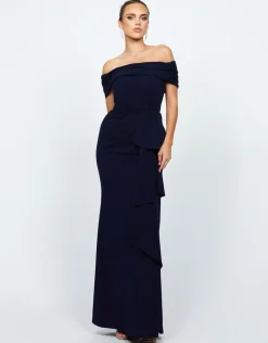Formal / Prom Dresses | Maxi Dresses<Bariano QUINNY OFF SHOULDER GOWN B64D13L