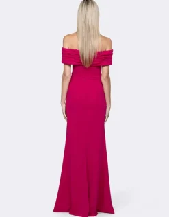 Formal / Prom Dresses | Maxi Dresses<Bariano QUINNY OFF SHOULDER GOWN B64D13L