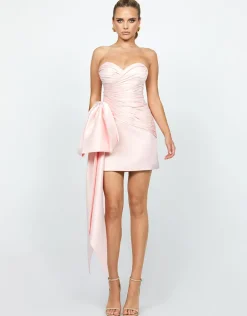 Mini Dresses<Bariano REAGAN BOW MINI BL74D58S PINK