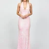 Formal / Prom Dresses | Maxi Dresses<Bariano REOMY SEQUIN COWL MAXI BL73D23L