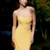 Formal / Prom Dresses | Maxi Dresses<Bariano RONIN SCOOP STRAPLESS MIDAXI B65D07SS