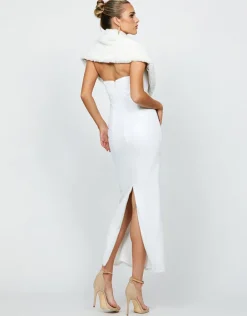 Formal / Prom Dresses | Maxi Dresses<Bariano RONIN SCOOP STRAPLESS MIDAXI B65D07SS