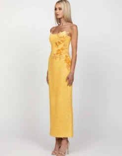 Formal / Prom Dresses | Maxi Dresses<Bariano RONIN SCOOP STRAPLESS MIDAXI B65D07SS