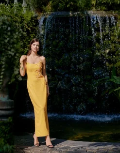 Formal / Prom Dresses | Maxi Dresses<Bariano RONIN SCOOP STRAPLESS MIDAXI B65D07SS