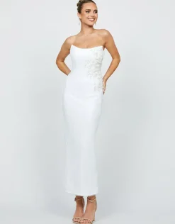 Formal / Prom Dresses | Maxi Dresses<Bariano RONIN SCOOP STRAPLESS MIDAXI B65D07SS