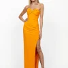 Formal / Prom Dresses | Maxi Dresses<Bariano SARI STRAPLESS TUCKED MAXI BL59D05L
