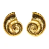 Jewellery<Bariano SHELLY CHUNKY EARRINGS GOLD