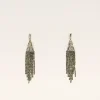 Jewellery<Bariano SIENNA DROP EARRINGS GOLD