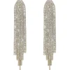 Jewellery<Bariano FRINGE EARRINGS J74E09 SILVER