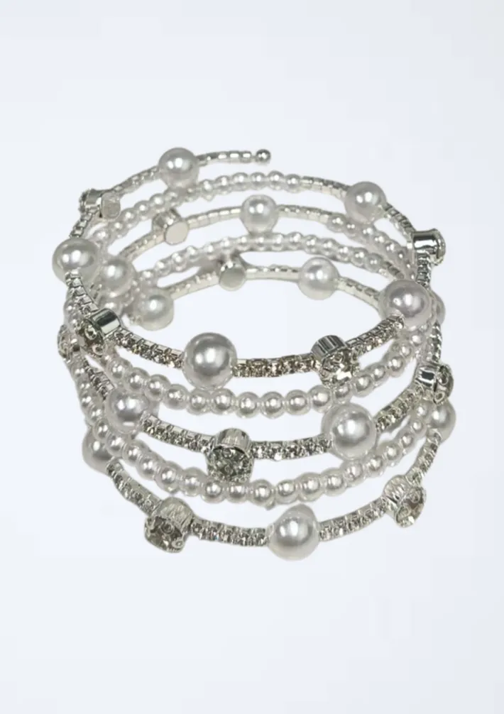 Bracelet | Jewellery<Bariano PEARL LAYERED BRACELET J74B06 SILVER