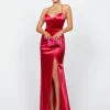 Formal / Prom Dresses | Maxi Dresses<Bariano SKYLAR V NECK STRAPPY BACK MAXI BL66D13L