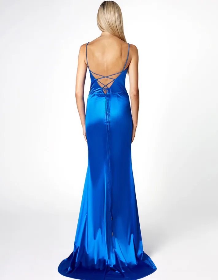 Formal / Prom Dresses | Maxi Dresses<Bariano SKYLAR V NECK STRAPPY BACK MAXI BL66D13L