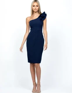 Mini Dresses | All Dresses<Bariano SUE FRILL SHORT DRESS BB33D31S