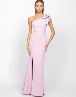 Gowns / Ballgowns | Maxi Dresses<Bariano SUE FRILL SHOULDER GOWN BB33D31LB