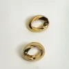 Jewellery<Bariano SURI CHUNKY EARRINGS GOLD