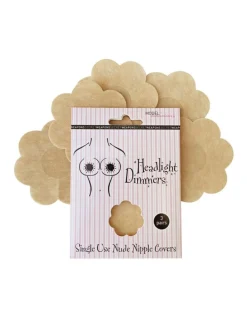 Shapewear<Bariano SW043 HEADLIGHT DIMMERS SINGLE USE NIPPLE COVERS NUDE