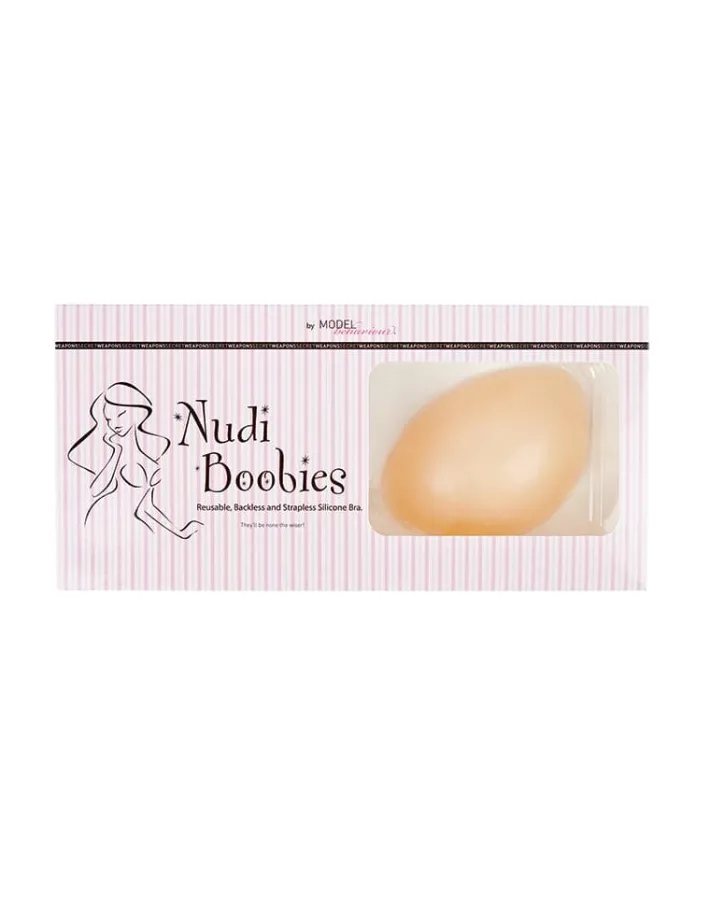 Shapewear<Bariano SW015 NUDI BOOBIES AD CUP SILICONE NUDE