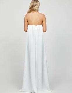 Formal / Prom Dresses | Maxi Dresses<Bariano TONAIYA DRAPED GOWN B73D20L BLACK/WHITE