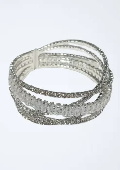 Bracelet | Jewellery<Bariano TWINKLE CUFF BANGLE J74B02 SILVER