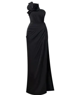 Formal / Prom Dresses | Maxi Dresses<Bariano VACATION ASYMMETRIC GOWN B65D26L