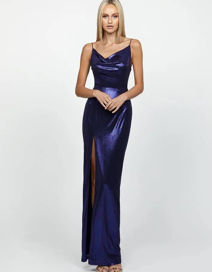 Formal / Prom Dresses | Maxi Dresses<Bariano VERONIKA COWL NECK BACKLESS MAXI BL60D11L