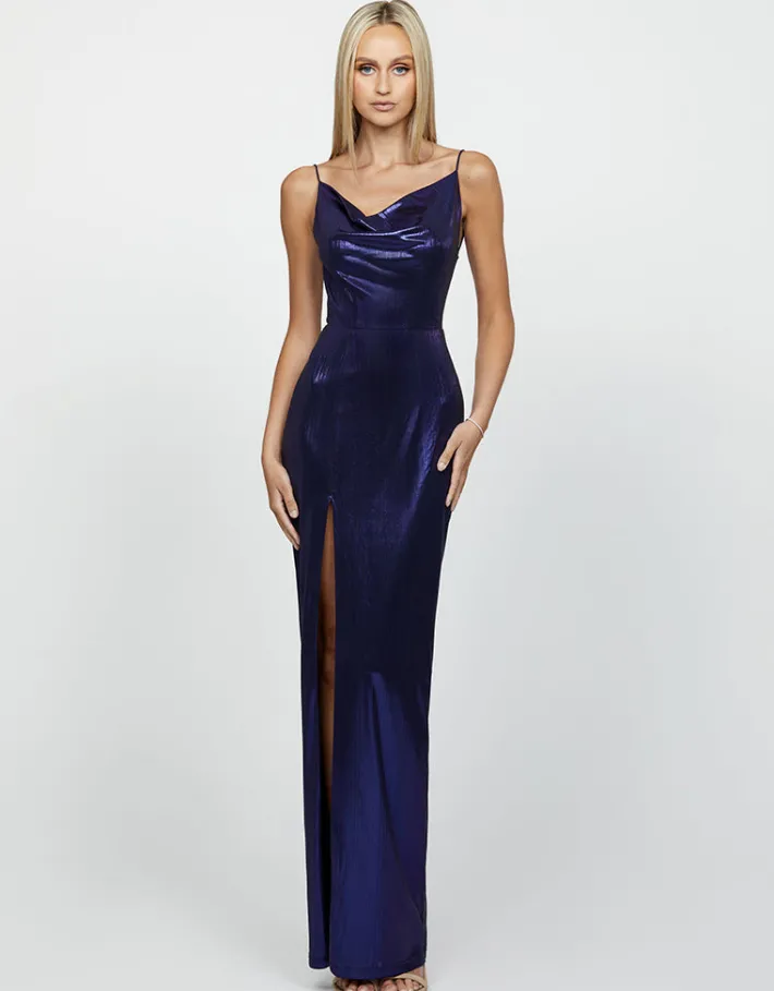 Formal / Prom Dresses | Maxi Dresses<Bariano VERONIKA COWL NECK BACKLESS MAXI BL60D11L
