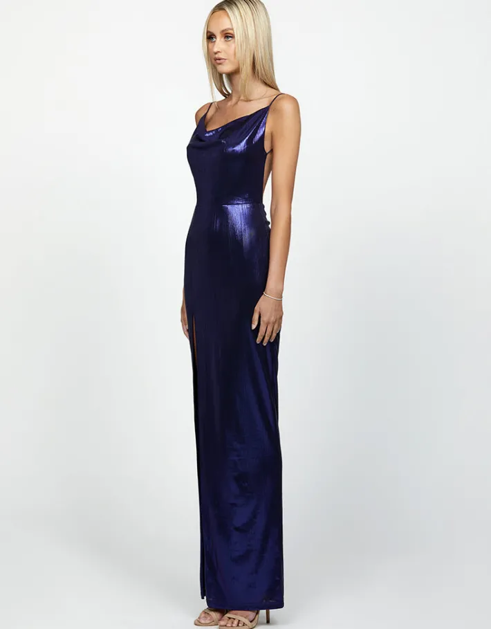 Formal / Prom Dresses | Maxi Dresses<Bariano VERONIKA COWL NECK BACKLESS MAXI BL60D11L
