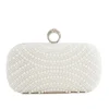 Clutches<Bariano BEADED CLUTCH J74BG03 WHITE